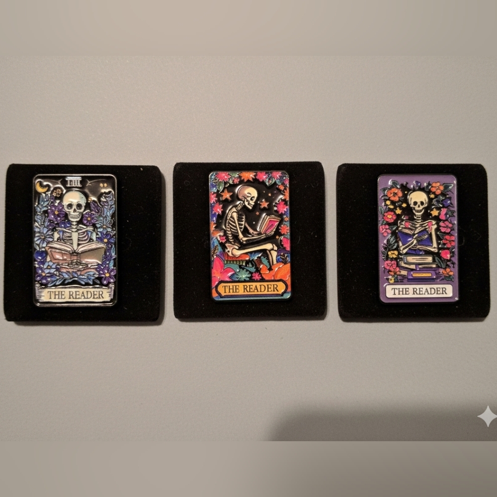 NEW Tarot-Themed Enamel Pins